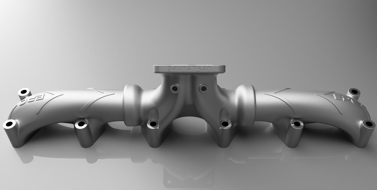 24VT4TS40 — 6.7 Cummins 2nd Gen T4 Twin Scroll Exhaust Manifold