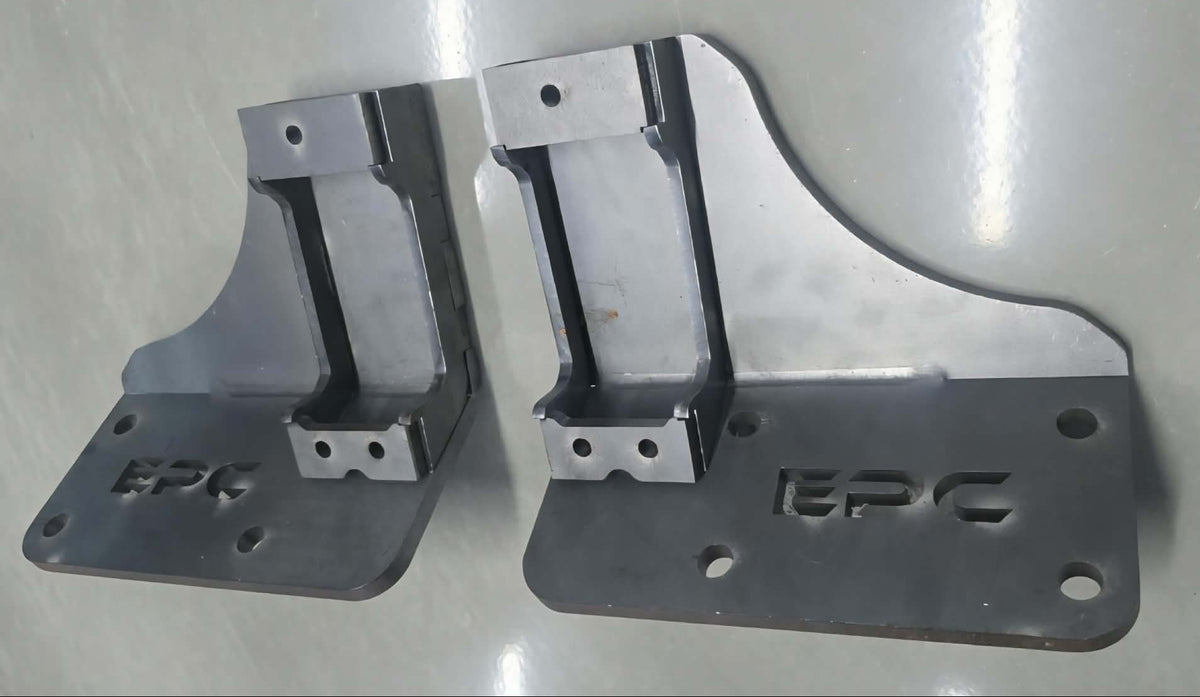 DIY Engine Mounts Kit for Nissan GU / GQ Patrol – Raw Weld-In Steel