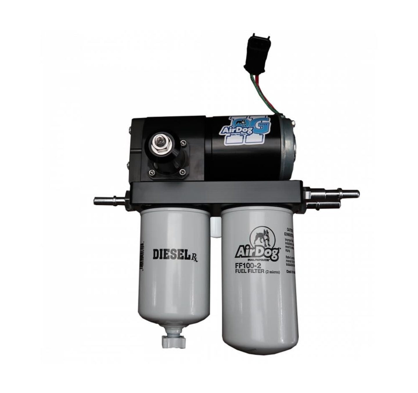PureFlow AirDog II-5G Fuel Air Separation Systems for 1994-1998 RAM 2500, 3500 - A7SABD524 Separators, II-5G, 165 gph, Pressure Regulator, Wiring Harness